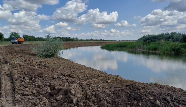 В Саратовской области расчищено русло реки Жидкая Солянка