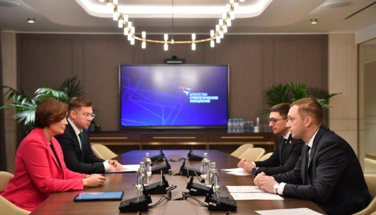 Роман Бусаргин в Москве встретился с генеральным директором Агентства стратегических инициатив Светланой Чупшевой