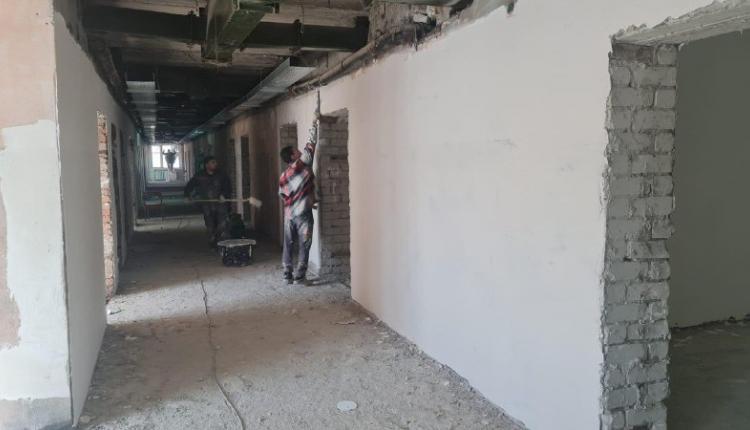 Начался капитальный ремонт Родничковской участковой больницы Балашовского района