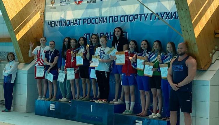 «Рифовцы» завоевали 23 медали на Чемпионате России и Открытом турнире по плаванию спорта глухих