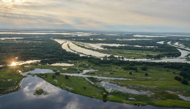 Для поддержания уровня Волги в Саратовской области скорректирован график сброса воды