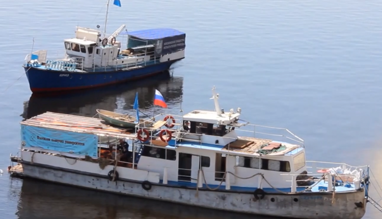 Одну из остановок флотилия сделала в Вольском районе