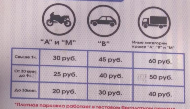 С 1 июня заработают платные парковки