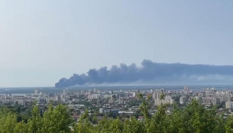 Атаке подверглась и Саратовская область