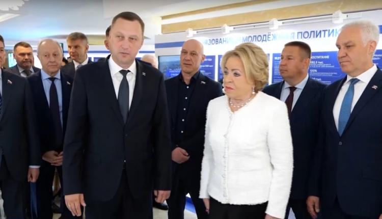 Валентина Матвиенко ознакомилась с достижениями региона и оценила его высокий потенциал