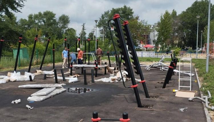 В регионе завершается строительство восьми спортивных площадок для выполнения нормативов комплекса «Готов к труду и обороне»
