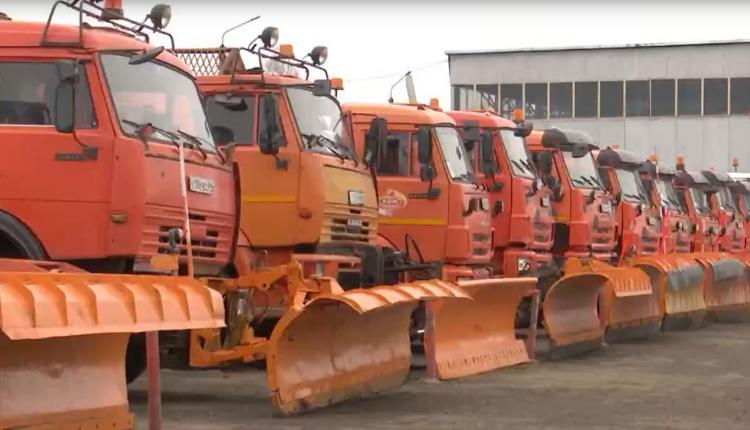 Полным ходом идет подготовка городских дорог