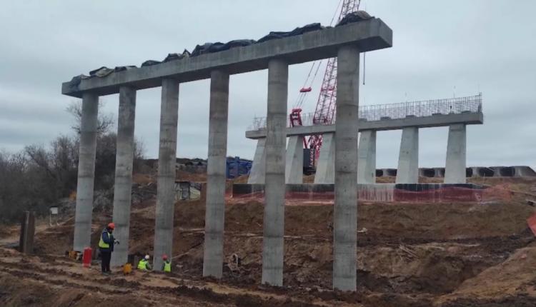 Сейчас активно ведутся работы по строительству южного обхода