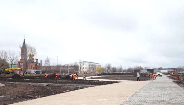 В новом экопарке, строительство которого сейчас ведется, высадят 67 берез