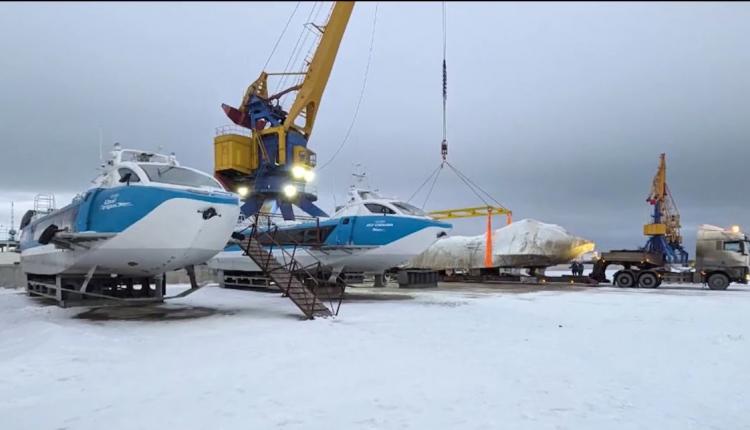 Судно на подводных крыльях «Генерал Панфилов» будет зимовать на специальной стоянке в Балакове