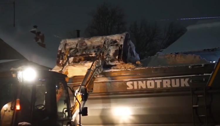 Были задействованы комбинированные дорожные машины, а также грейдеры и спецтехника