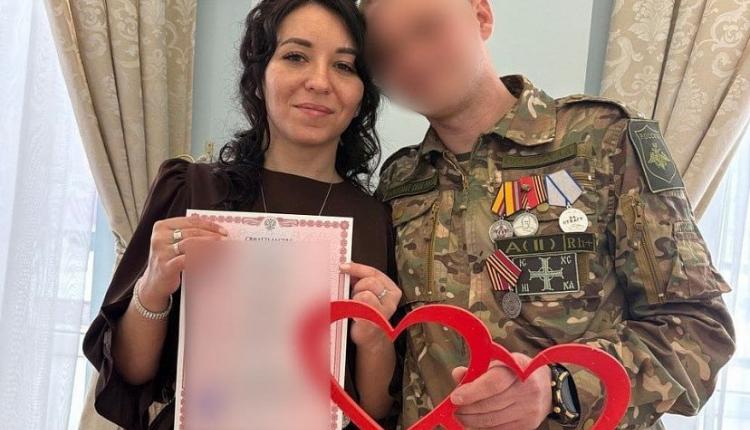 14 февраля, в День влюбленных, сочетались узами брака участник специальной военной операции Андрей и его избранница Ирина