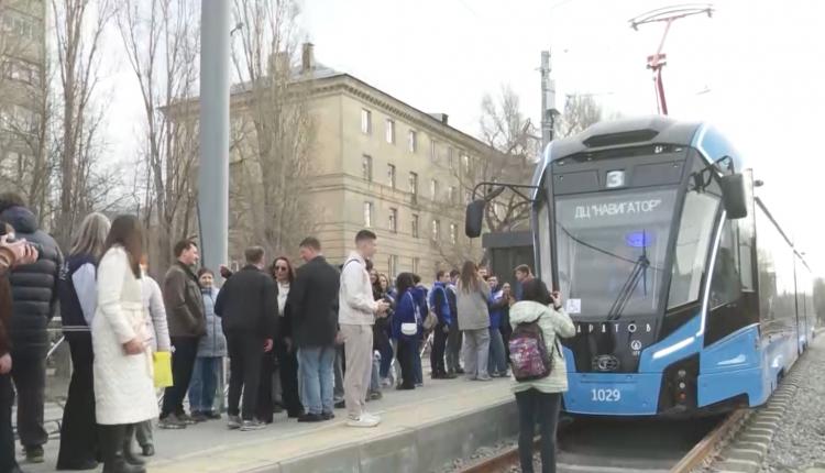 16 трехсекционных трамваев закуплены при поддержке председателя Госдумы Вячеслава Володина