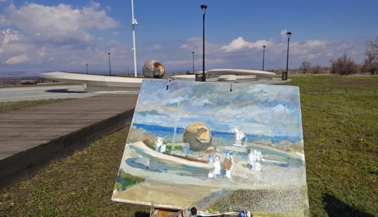 Пленэр на месте приземления Юрия Гагарина стал настоящим праздником для студентов и преподавателей Саратовского художественного училища имени А.П. Боголюбова