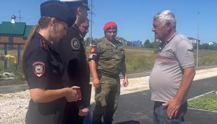 В этот раз нагрянули на стройку