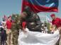 Мемориал посвящен всем жителям города и района, которые отдали свои жизни в СВО за свободу и независимость России и всех ее новоприсоединенных территорий