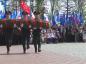 Возлагали цветы, осматривали технику